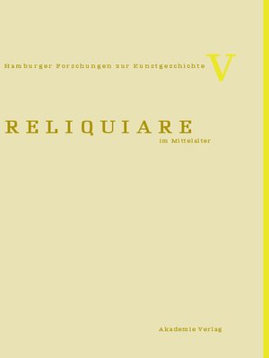 cover image of Reliquiare im Mittelalter